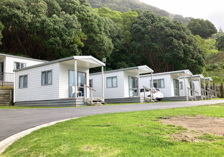 キャンプ場に設置された例