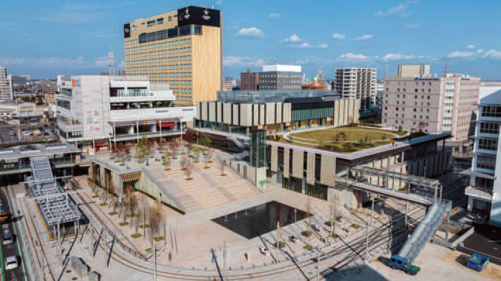 宇都宮駅東口地区（栃木県宇都宮市）